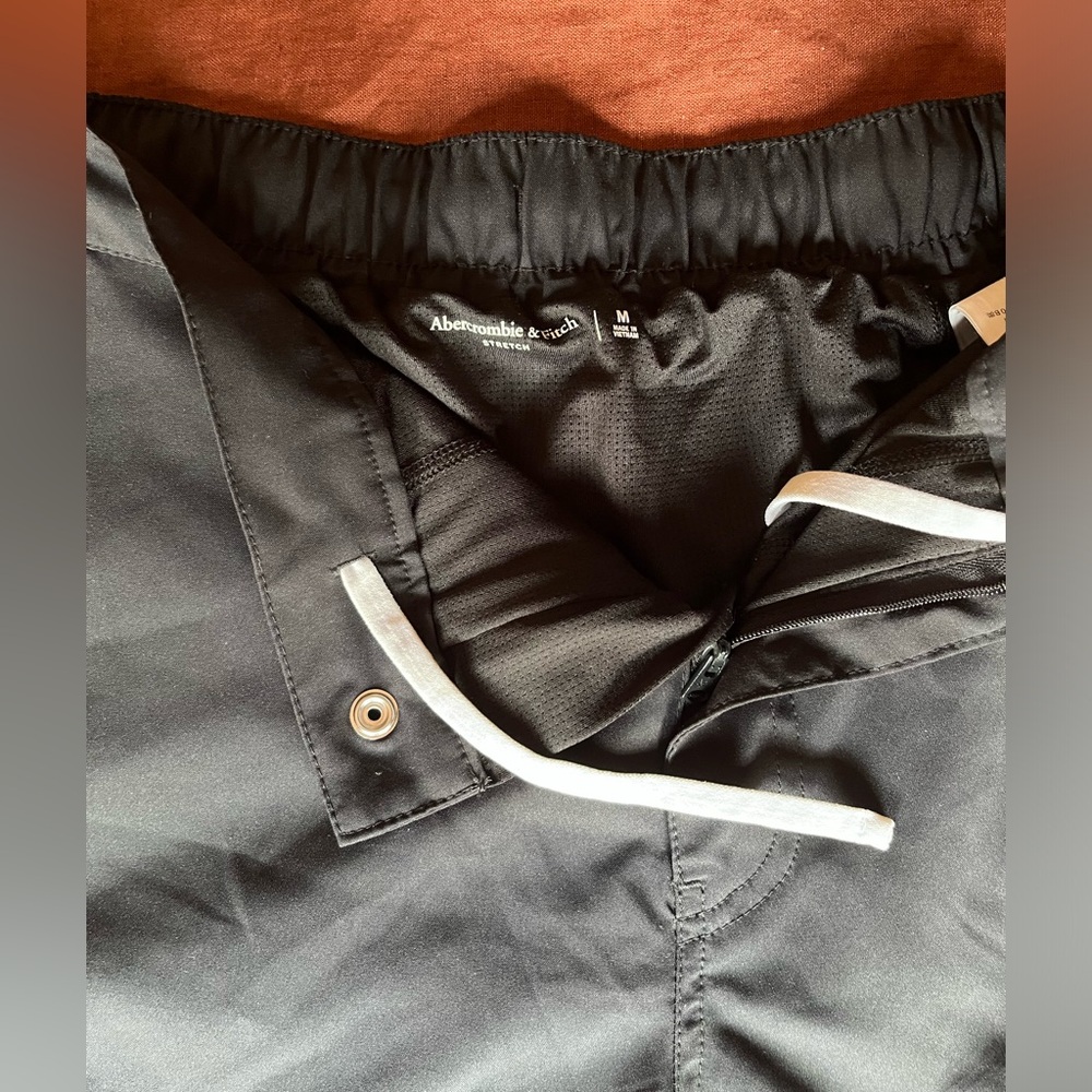 Abercrombie Button Front Retro Swim Trunks - image 2